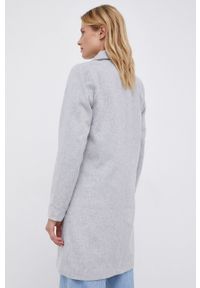 Vila - Płaszcz. Okazja: na co dzień. Kolor: szary. Styl: casual, klasyczny #7