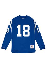 Mitchell & Ness - Bluza Indianapolis Colts Peyton Manning. Kolor: niebieski. Sport: piłka nożna #1