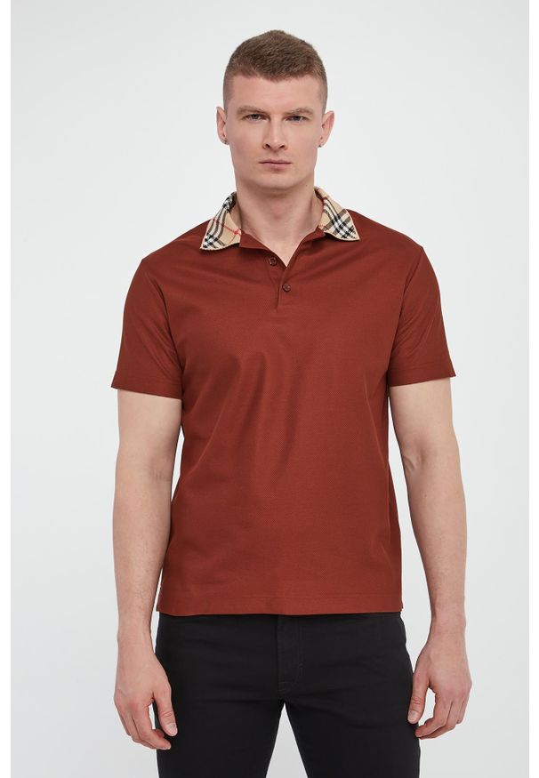 Burberry - Polo męskie BURBERRY. Typ kołnierza: polo