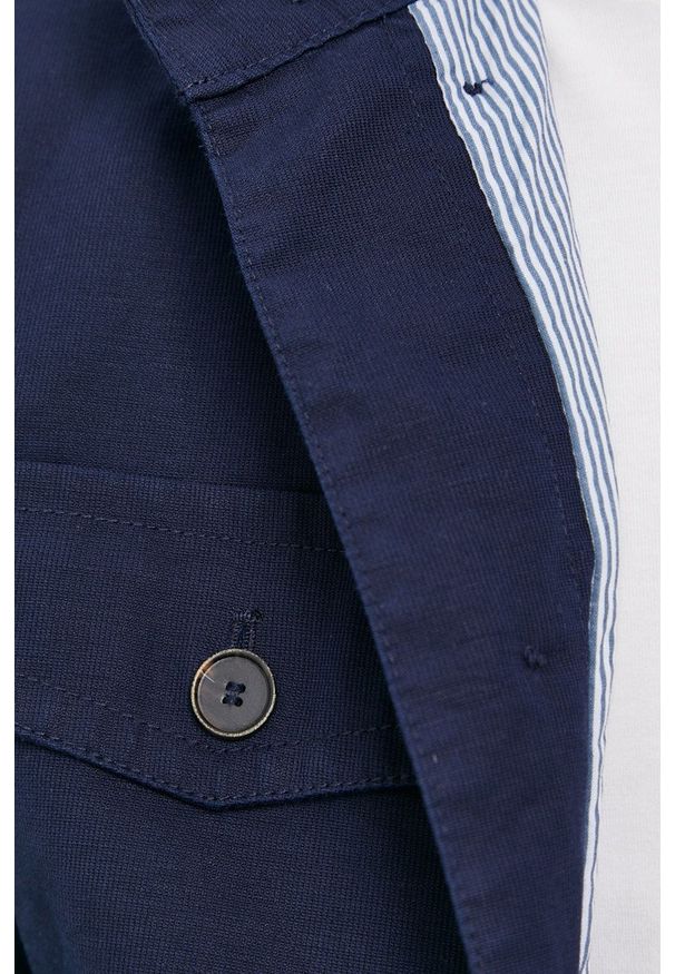 Sisley - Kurtka. Okazja: na co dzień. Kolor: niebieski. Styl: casual