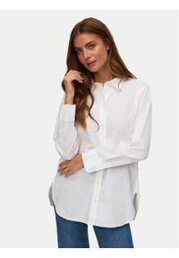 Vero Moda Koszula Elina 10336329 Biały Loose Fit. Kolor: biały. Materiał: bawełna #1