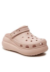 Crocs Klapki Classic Crush Clog 207521 Różowy. Kolor: różowy