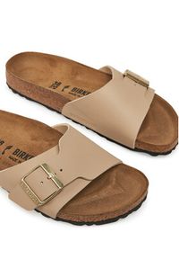 Birkenstock Klapki Catalina 1029245 Beżowy. Kolor: beżowy. Materiał: skóra