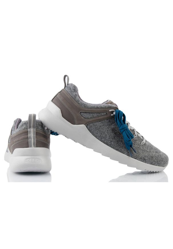 keen - Buty turystyczne męskie Keen Highland Arway szare. Kolor: szary
