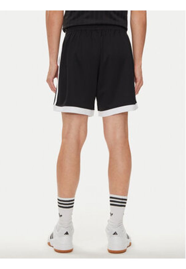 Adidas - adidas Szorty sportowe Mock Eyelet IZ4800 Czarny Regular Fit. Kolor: czarny. Materiał: syntetyk. Styl: sportowy