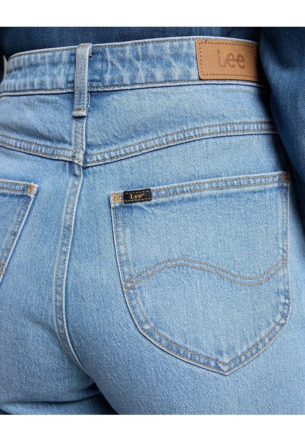 Lee - DAMSKIE SPODNIE JEANSOWE LEE STELLA TAPERED LT NEW HILL L31JMWRT 112139844