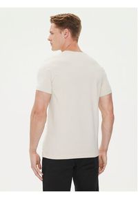 Calvin Klein T-Shirt K10K112724 Beżowy Slim Fit. Kolor: beżowy. Materiał: bawełna #5