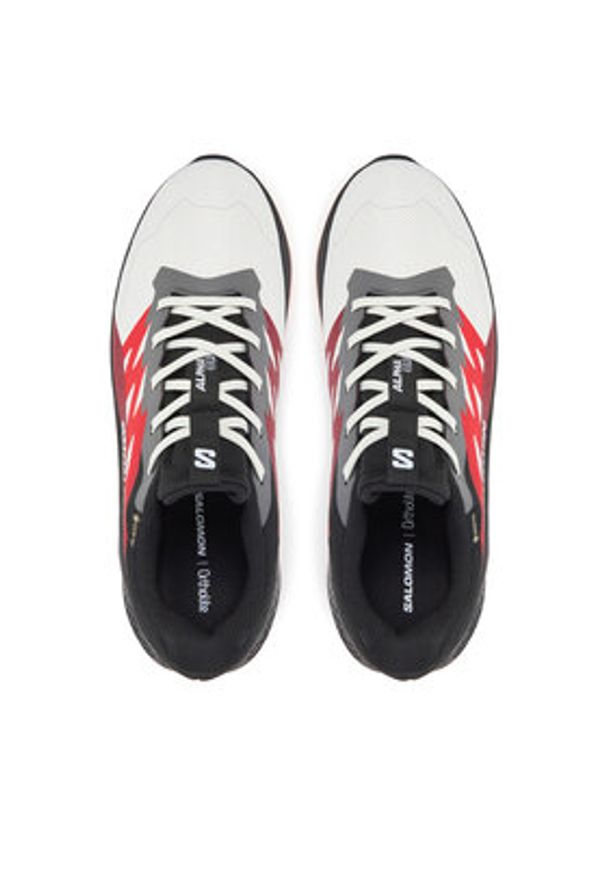 salomon - Salomon Buty do biegania Alphaglide Gore-Tex L47802200 Szary. Kolor: szary. Materiał: materiał. Technologia: Gore-Tex