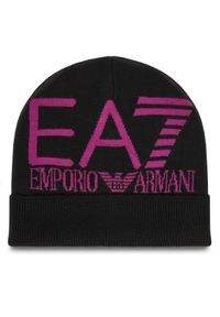 Czapka EA7 Emporio Armani. Kolor: czarny