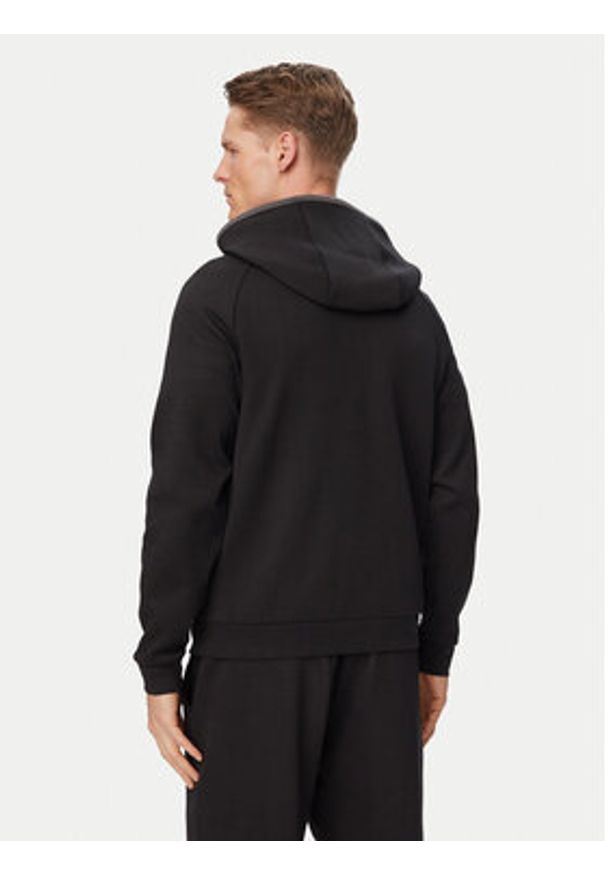 BOSS Bluza Sense 50557206 Czarny Regular Fit. Kolor: czarny. Materiał: bawełna