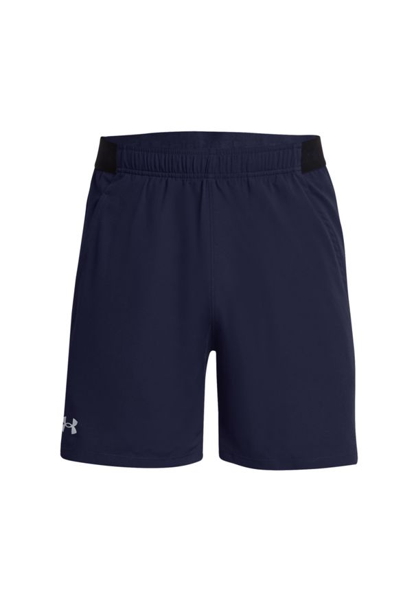Szorty Under Armour Vanish 26 cm. Kolor: wielokolorowy, niebieski, szary. Długość: krótkie. Sport: fitness