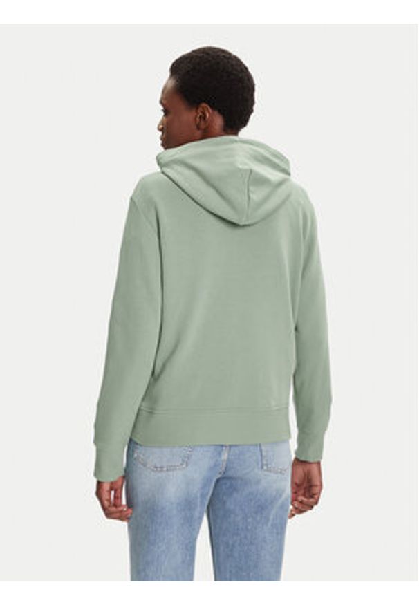 GANT - Gant Bluza Shield 4201412 Zielony Regular Fit. Kolor: zielony. Materiał: bawełna