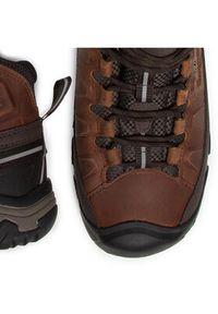 keen - Keen Trekkingi Targhee III Mid Wp 1023030 Brązowy. Kolor: brązowy. Materiał: nubuk, skóra. Sport: turystyka piesza #3