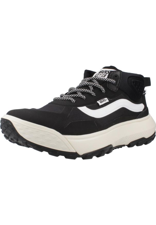 Tenisówki Vans Model Mte Crosspath Mid Kolor Czarny. Kolor: czarny. Materiał: syntetyk, tkanina