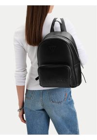 Guess Jeans Plecak CWBEO-GUESS-B-011-09 Czarny. Kolor: czarny. Materiał: materiał #1