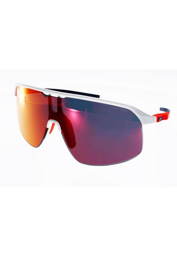 JULBO - Okulary rowerowe Julbo Density biało/pomarańczowe/niebieski Spectron kat.3. Kolor: pomarańczowy, niebieski, wielokolorowy, biały. Sport: turystyka piesza