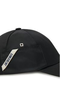 JACQUEMUS Czapka z daszkiem 24H246AC667-3138 Czarny. Kolor: czarny. Materiał: materiał, poliamid, nylon #3