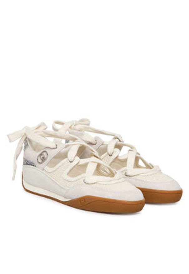 Liu Jo Półbuty Lewis 03 BA6037 TX306 Écru. Materiał: materiał