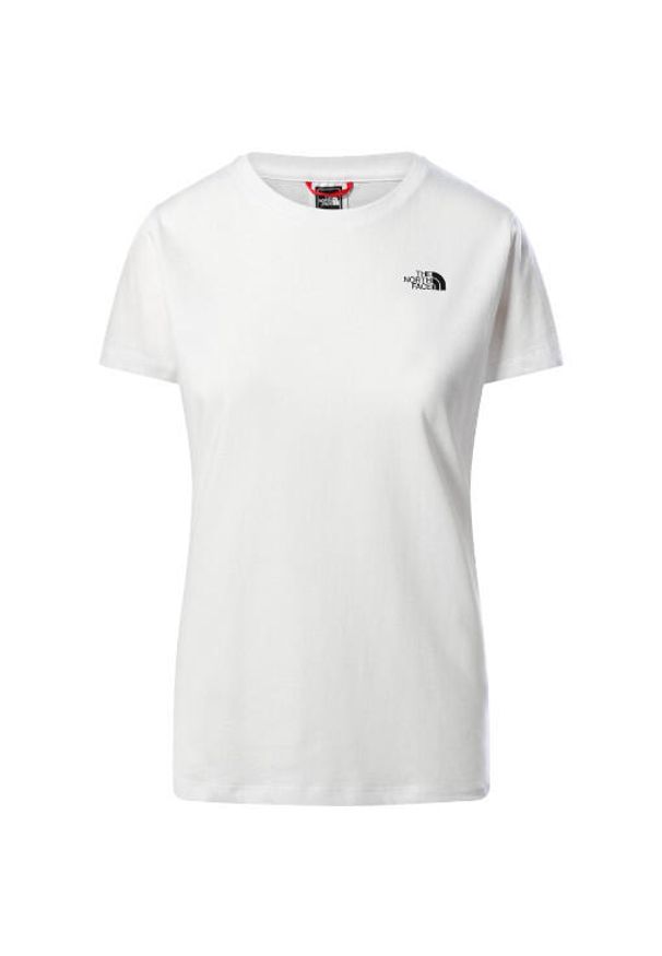 Koszulka turystyczna męska The North Face W Simple Dome Tee. Kolor: biały