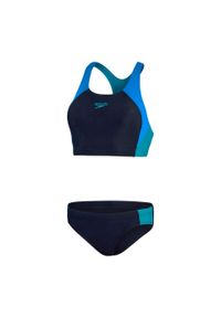 Strój kąpielowy damski Speedo Colbl 2Piece. Kolor: niebieski. Materiał: lycra, poliester #1