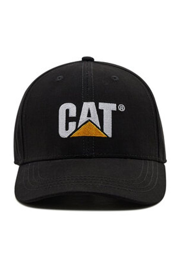 CAT Footwear Czapka z daszkiem Trademark Cap W01791-016 Czarny. Kolor: czarny. Materiał: materiał