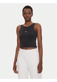 Champion Top 118007 Czarny Regular Fit. Kolor: czarny. Materiał: syntetyk