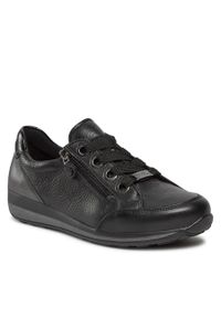 Sneakersy Ara 12-44587-66 66 Schwarz/Anthrazit. Kolor: czarny. Materiał: skóra #1