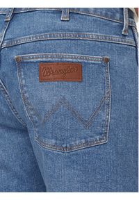 Wrangler Szorty jeansowe Frontier 112350821 Niebieski Relaxed Fit. Kolor: niebieski. Materiał: jeans, bawełna