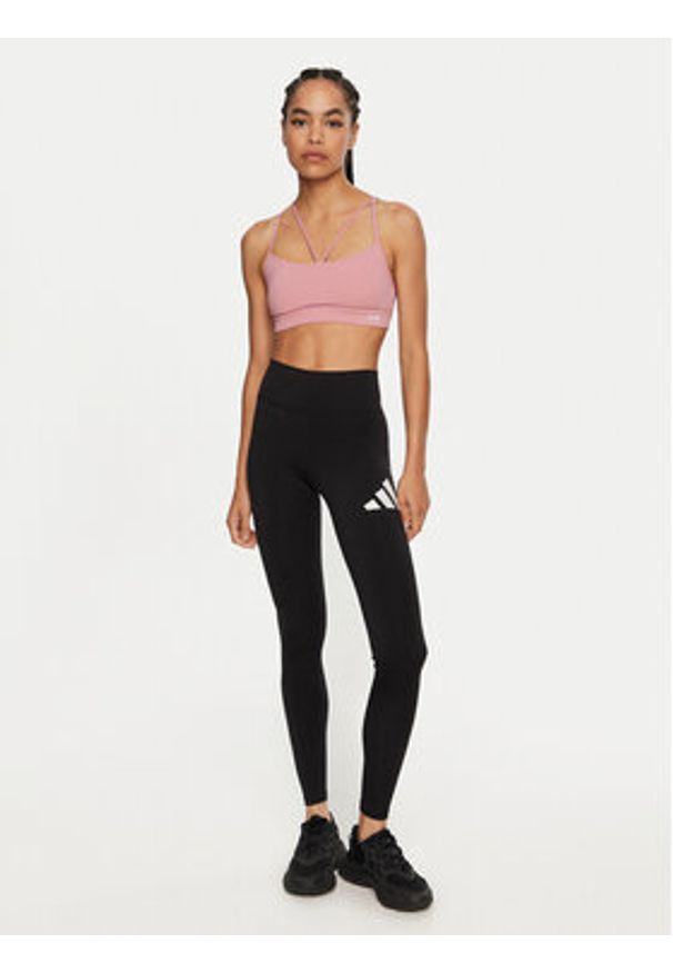 Adidas - adidas Legginsy Train Essentials Big Logo JG3941 Czarny Slim Fit. Kolor: czarny. Materiał: syntetyk