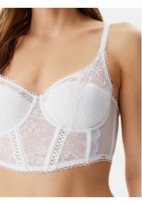 Dorina Biustonosz z fiszbiną Arya FXBT0007LA176 Biały. Kolor: biały. Materiał: syntetyk #4