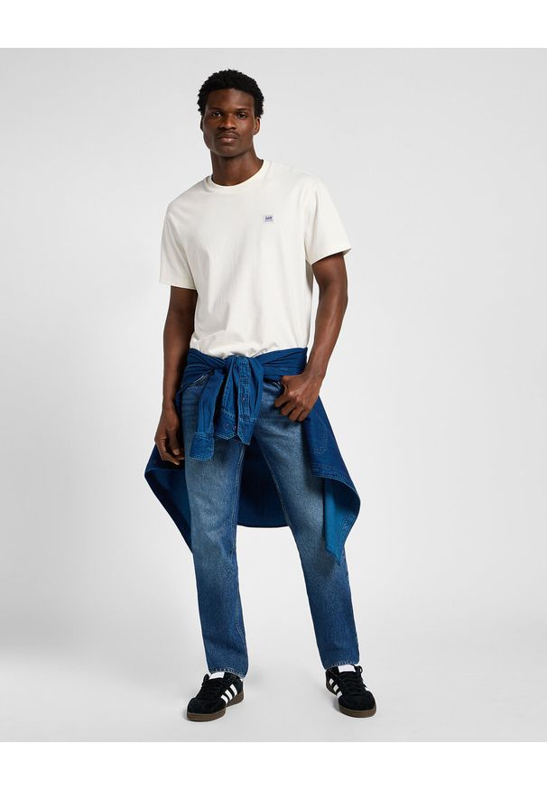 Lee - LEE RIDER MĘSKIE SPODNIE JEANSOWE JEANS DŻINSY BLUE ABYSS 112355794 L701008561
