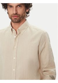 Hechter Paris Koszula 60356 151600 Beżowy Regular Fit. Kolor: beżowy #4