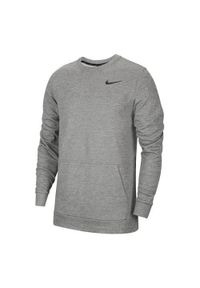Bluzy treningowa męska Nike Therma. Kolor: szary. Sport: fitness