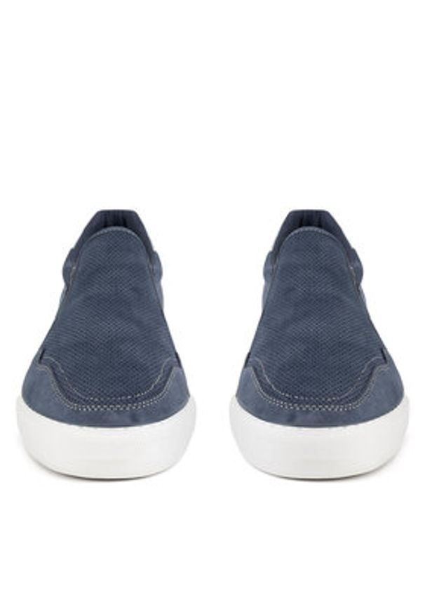 Mustang Tenisówki 4198-402 Granatowy. Kolor: niebieski. Materiał: materiał