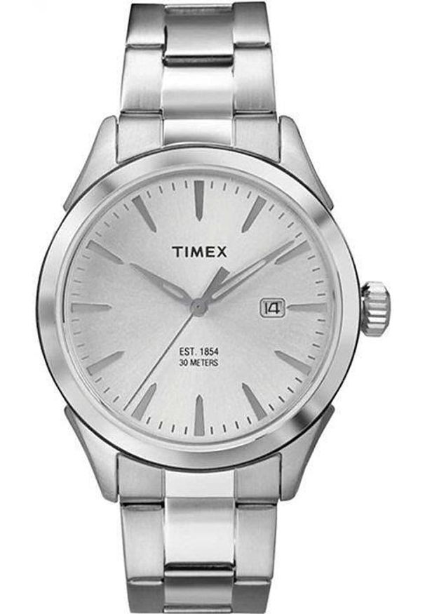 Srebrny zegarek Timex