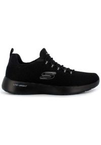 skechers - Buty na co dzień na trening męskie SKECHERS DYNAMIGHT siateczka. Okazja: na co dzień. Kolor: czarny. Sport: fitness