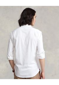 Ralph Lauren - RALPH LAUREN - Biała koszula Regular Fit z logo. Typ kołnierza: polo. Kolor: biały. Materiał: bawełna. Długość rękawa: długi rękaw. Długość: długie. Wzór: haft. Styl: klasyczny #5