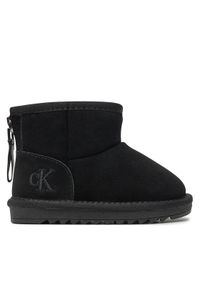 Calvin Klein Jeans Śniegowce Fur Boot V3A5-81036-0187 M Czarny. Kolor: czarny. Materiał: skóra, zamsz #1