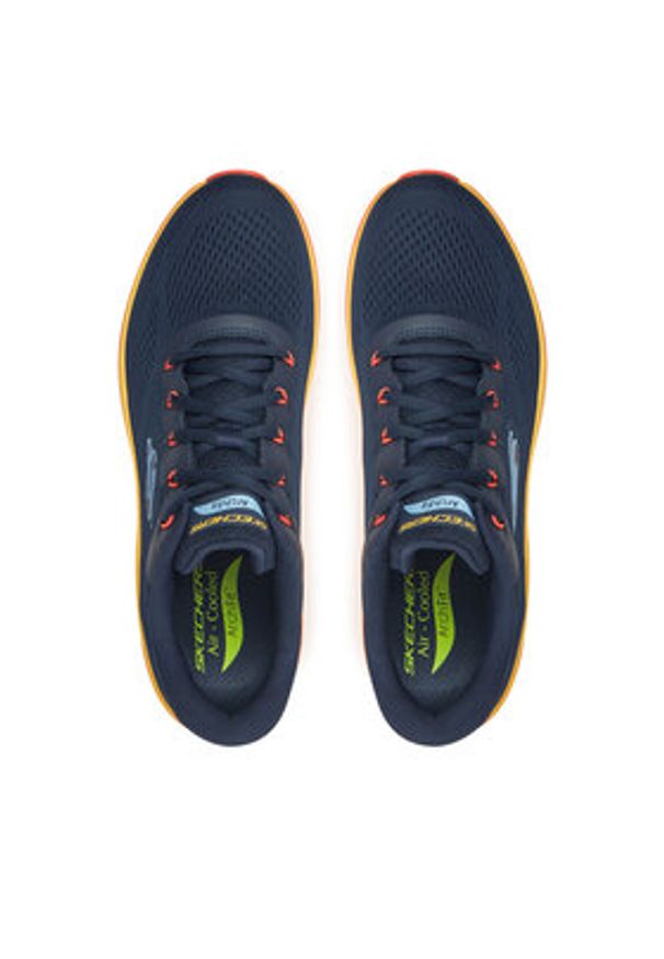 skechers - Skechers Sneakersy Arch Fit 2.0- 232700/NVMT Granatowy. Kolor: niebieski. Materiał: materiał