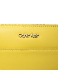 Calvin Klein Torebka Ck Must Crossbody K60K609905 Żółty. Kolor: żółty. Materiał: skórzane #5