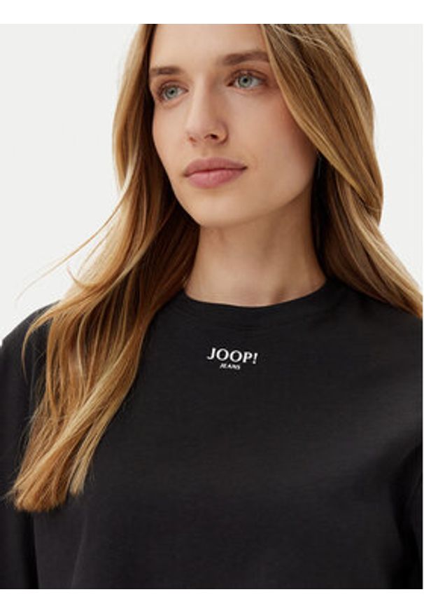 JOOP! Jeans T-Shirt Taky 30046280 Czarny Relaxed Fit. Kolor: czarny. Materiał: bawełna