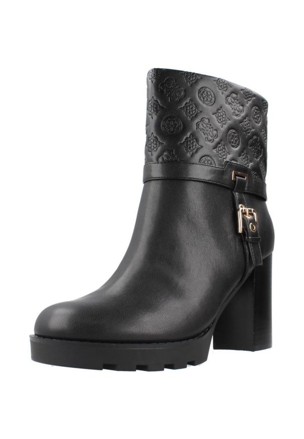 Guess - GUESS FLFNEA FAL10 Czarny. Kolor: czarny. Materiał: syntetyk, tkanina. Styl: sportowy