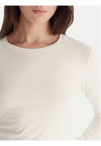 Hunkemöller Bluzka Soft 302728 Biały Slim Fit. Kolor: biały. Materiał: bawełna #5