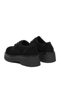 Badura Półbuty EO-ARLETH-25FW12 Czarny. Kolor: czarny. Materiał: zamsz, skóra #6