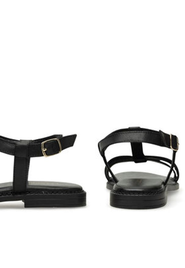 Lasocki Sandały EST-AFIONA-10 Czarny. Kolor: czarny. Materiał: skóra