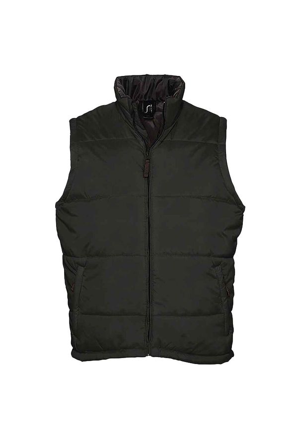 SOL'S - Ciepła Kamizelka Dla Dorosłych Unisex. Kolor: czarny. Sport: turystyka piesza