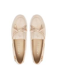 Guess Mokasyny FLPAIS SUE14 Beżowy. Kolor: beżowy. Materiał: zamsz, skóra #5