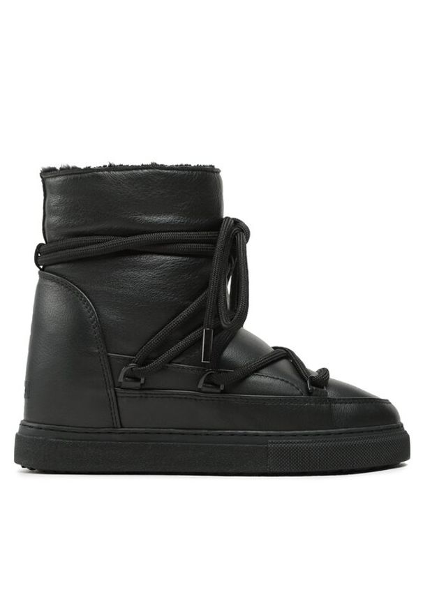 Inuikii Śniegowce Full Leather 75203-087 Czarny. Kolor: czarny. Materiał: skóra