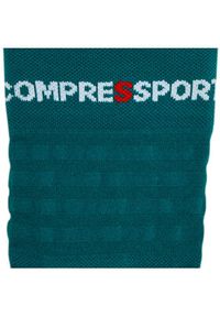 Compressport Skarpety wysokie unisex Pro Racing Socks V4.0 Ultralight Run High XU00050B Zielony. Kolor: zielony. Materiał: materiał