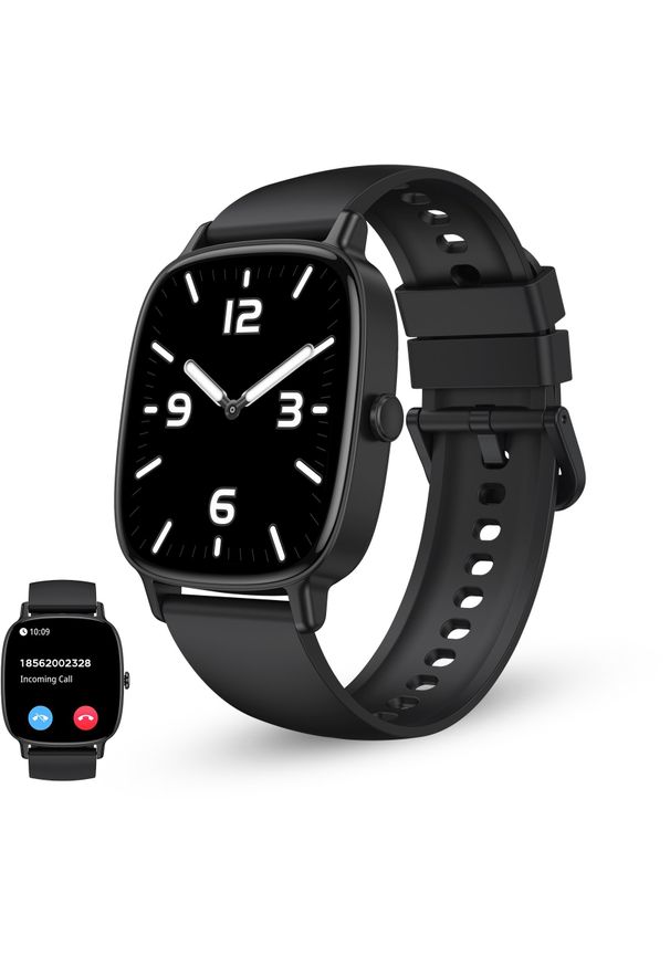 KSIX - Ksix Smartwatch PULSE, Black. Rodzaj zegarka: smartwatch